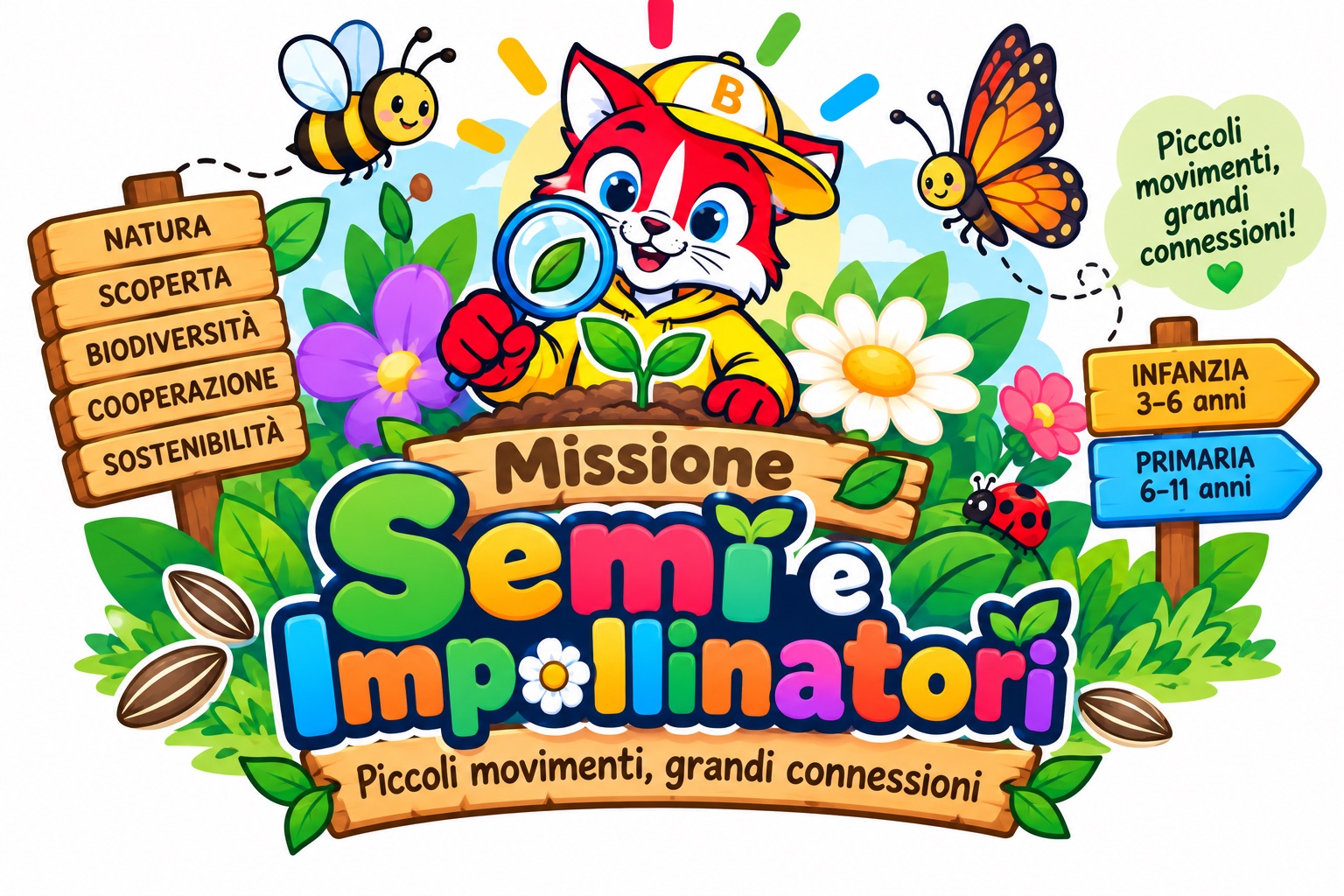 Logo Missione Semi e Impollinatori